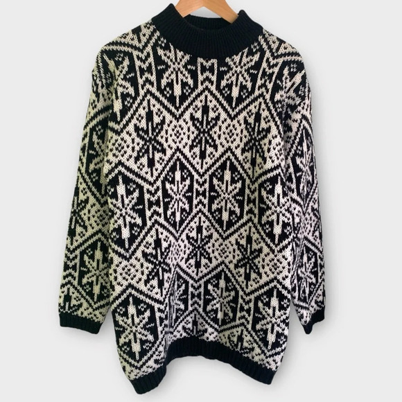 VINTAGE Fair Isle Nordic Sweater - Picture 1 of 4